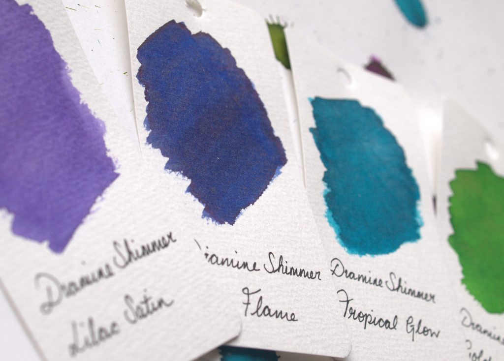 Diamine Shimmertastic Inks review